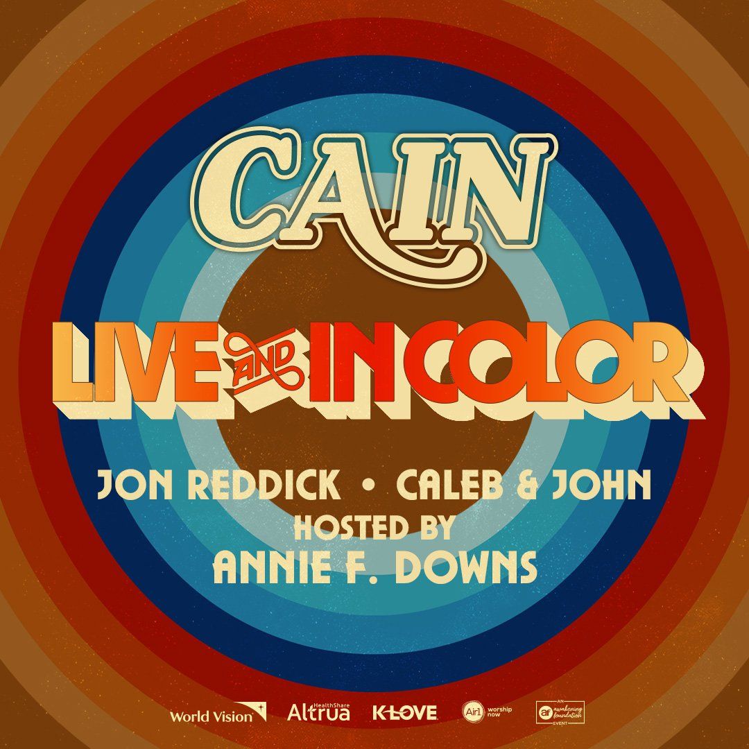CAIN with Jon Reddick, Caleb & John at Reardon Auditorium