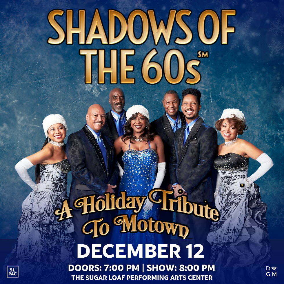 Shadow of the 60s - A Holiday Tribute to Motown at Levoy Theatre