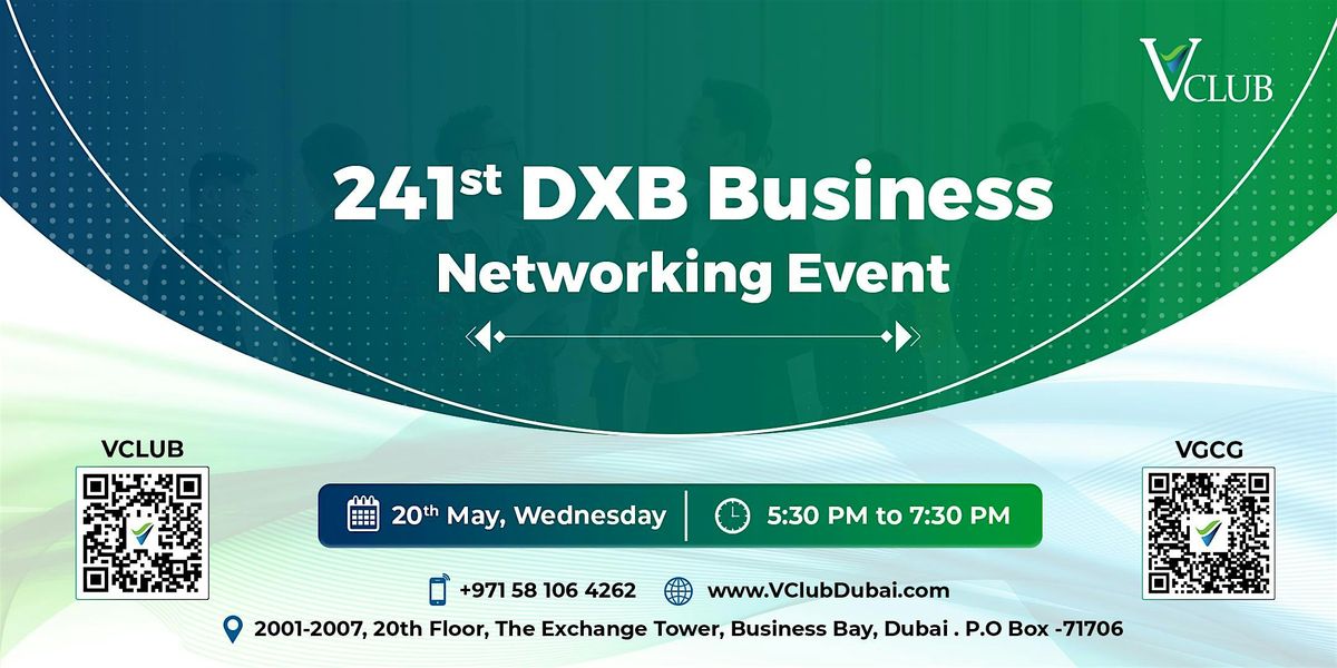 241st DXB_Business Networking Event