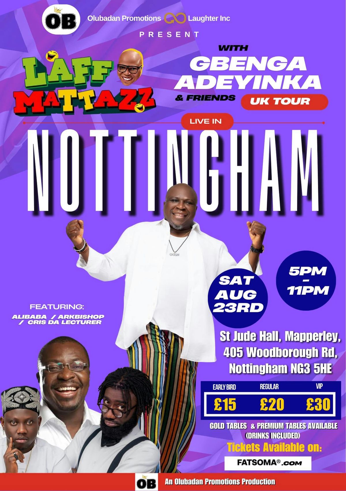 ABOUT TIME UK COMEDY TOUR