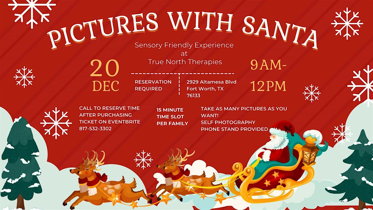 Sensory Santa Pictures