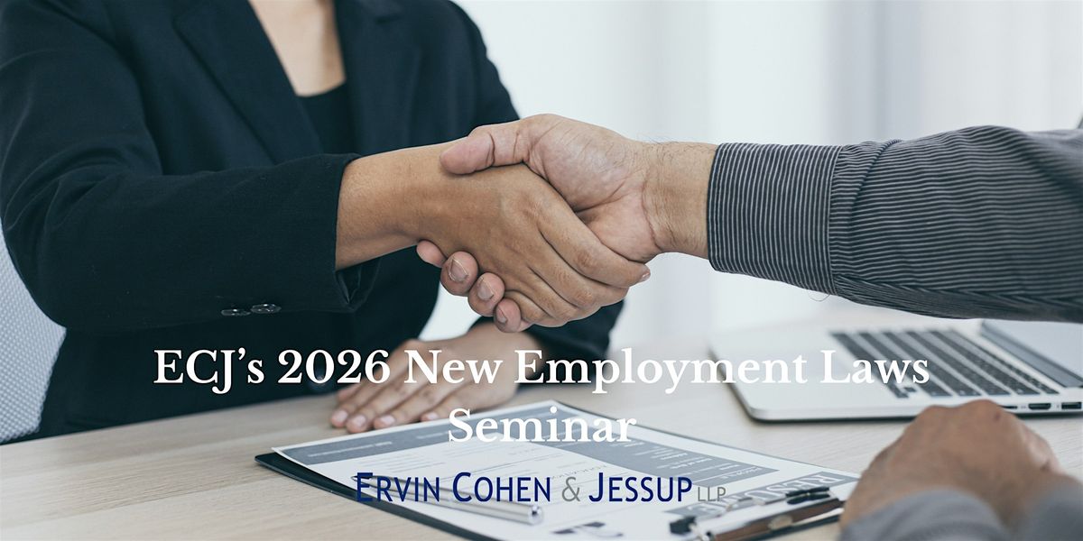ECJ\u2019s 2026 New Employment Laws Seminar