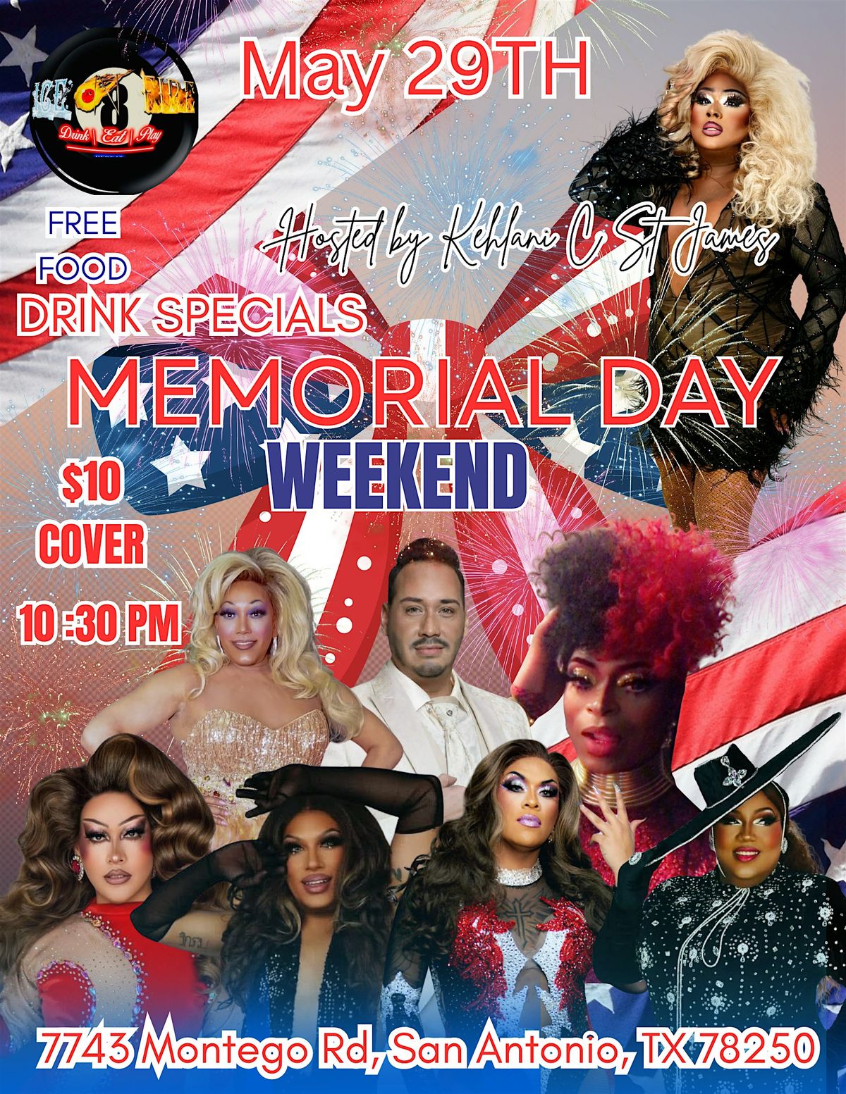 Memorial Day weekend Drag Show