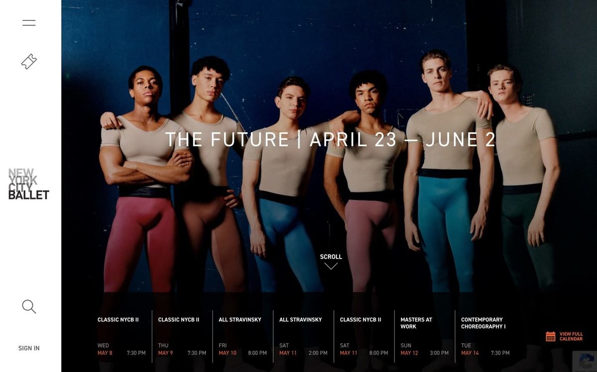 New York City Ballet - Masters At Work III at David H. Koch Theater
