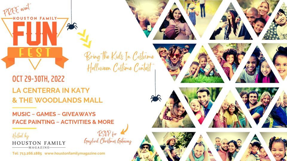 Funfest Houston Family FunFest at LaCenterra at Cinco Ranch, Katy on 29th ...