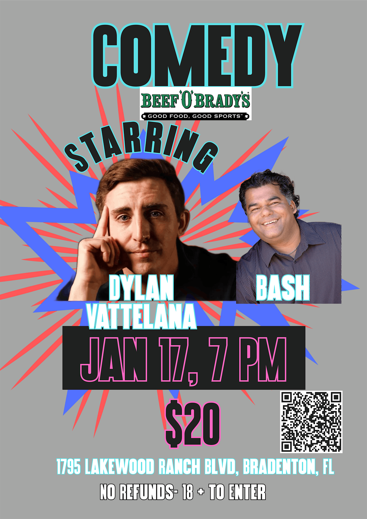 Comedy Night at Beefs