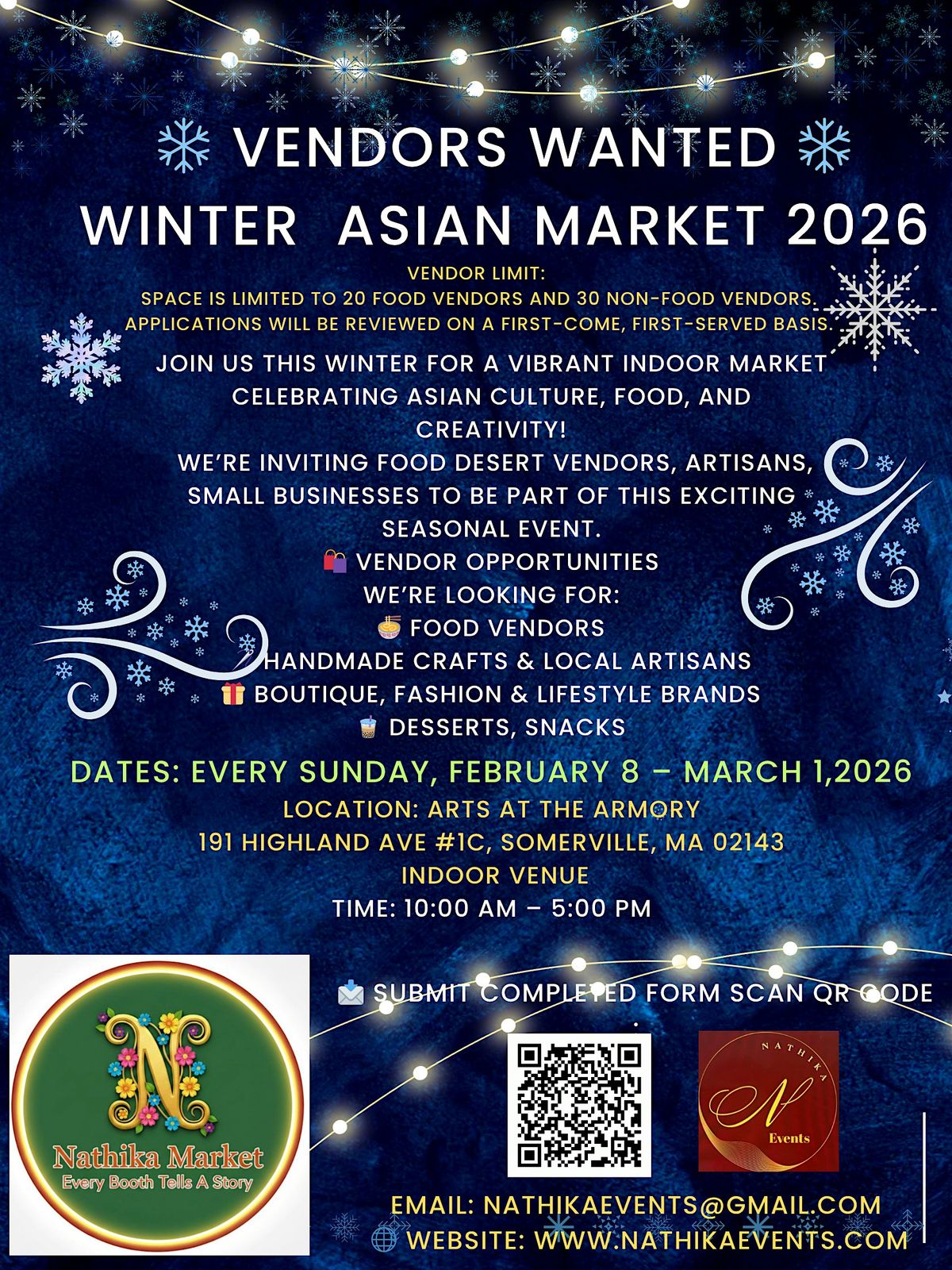 Winter Asian Market