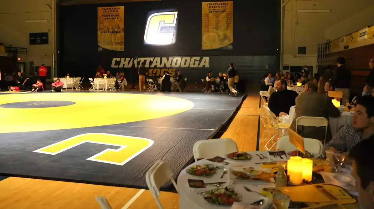 Parking VMI Keydets at Appalachian State Mountaineers Wrestling