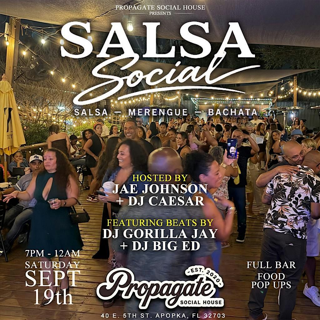 SALSA SOCIAL at Propagate Social House, Apopka on 19th September, 2026