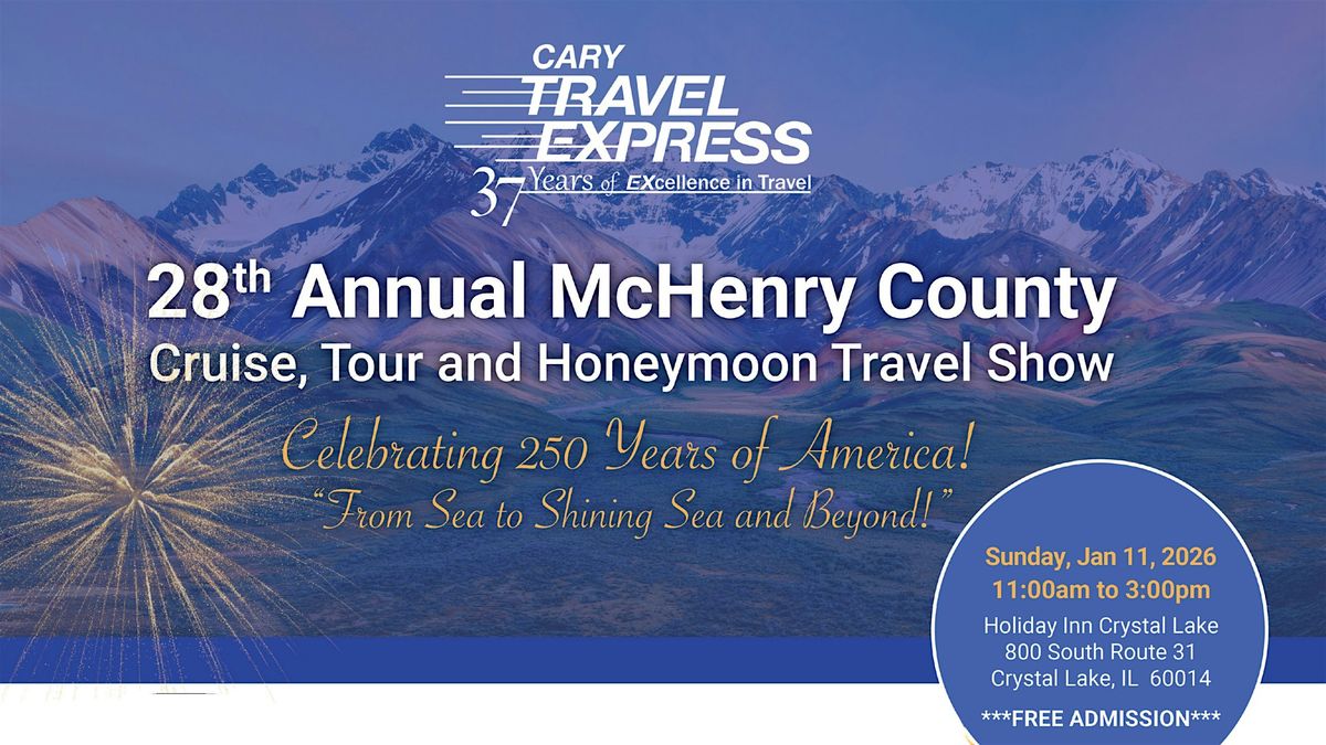 Annual McHenry County Travel Show 2026