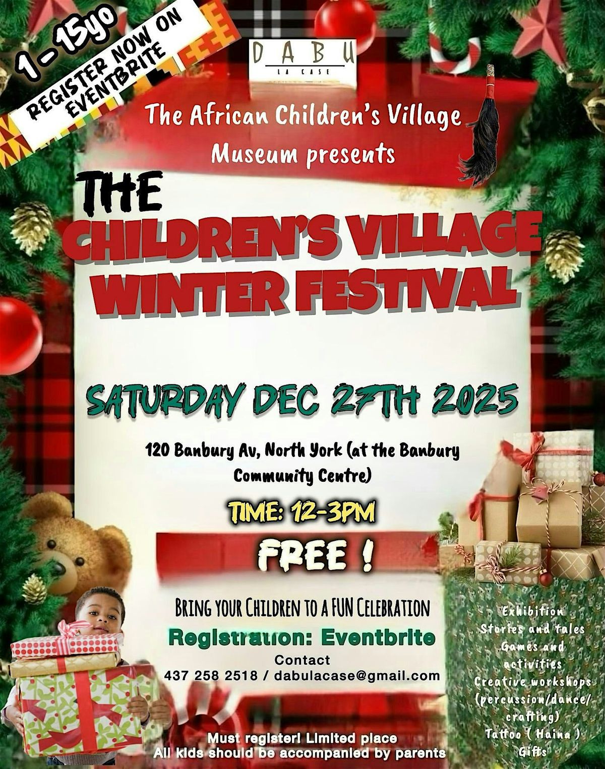 THE CHILDREN'S VILLAGE WINTER FESTIVAL