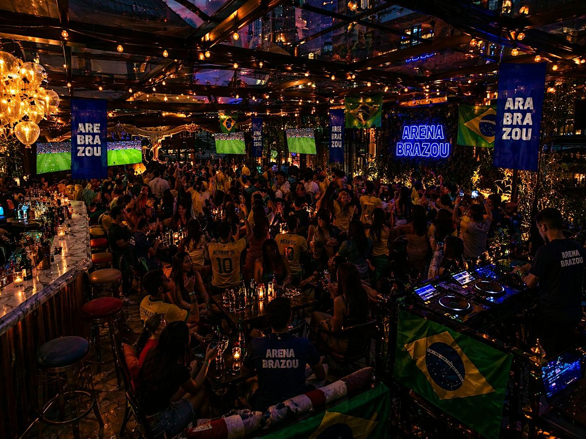 Brazil World Cup Watch Party at Magic Hour Rooftop Bar & Lounge, New ...