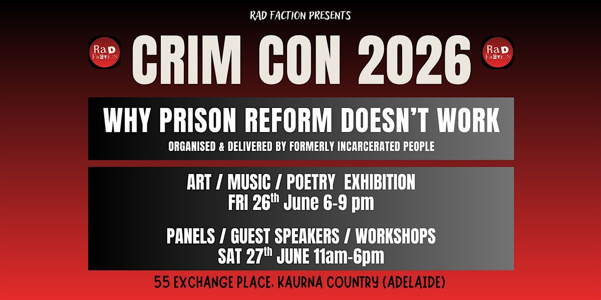 Crim Con 2026 (2 days, 26 - 27 June)
