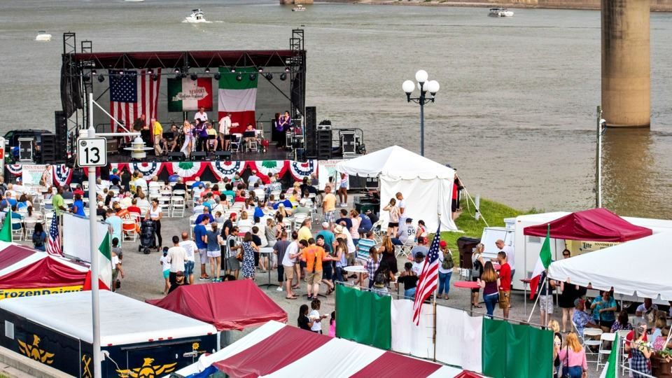 2023 Newport Italianfest Riverboat Row, Dayton, KY June 8 to June 11