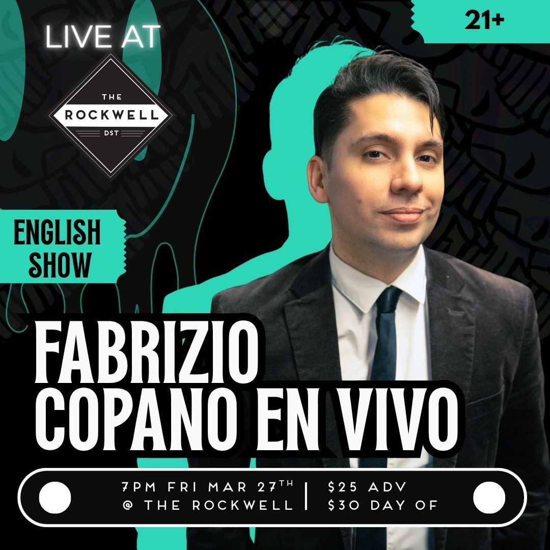 Fabrizio Copano at Mic Drop Comedy San Diego