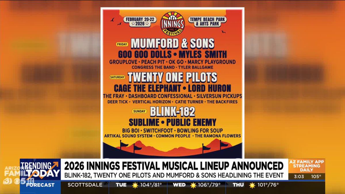 Innings Festival - (Sunday Pass) with Blink-182, Sublime, Public Enemy, and more!