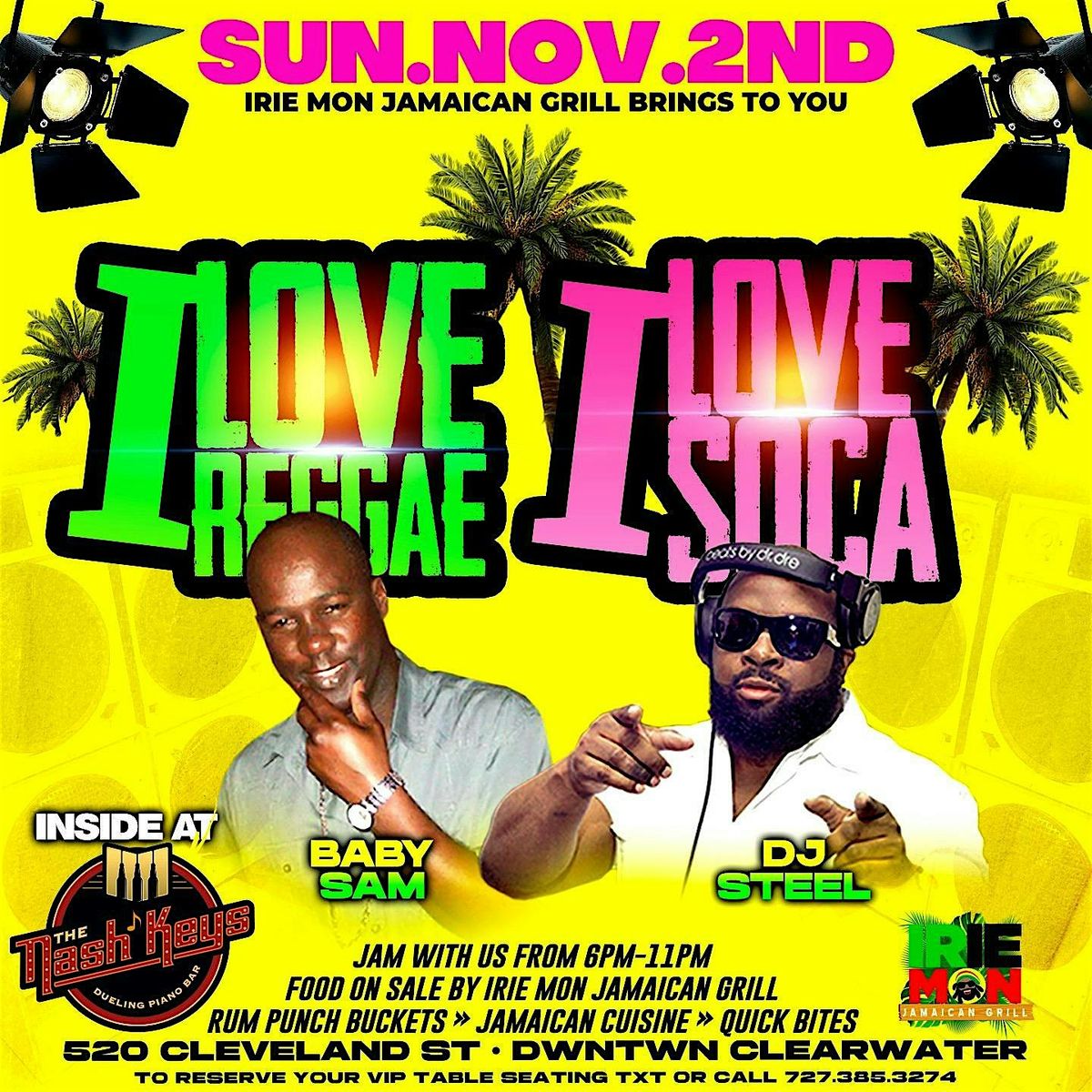 I love Reggae I love Soca