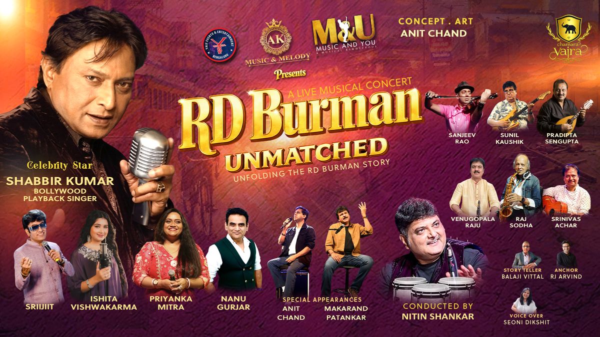RD Burman - Unmatched - A Live Musical Concert