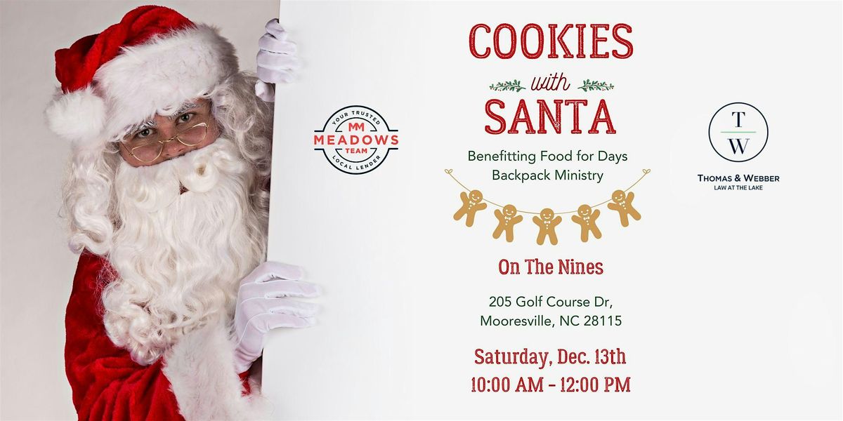 Cookies with Santa
