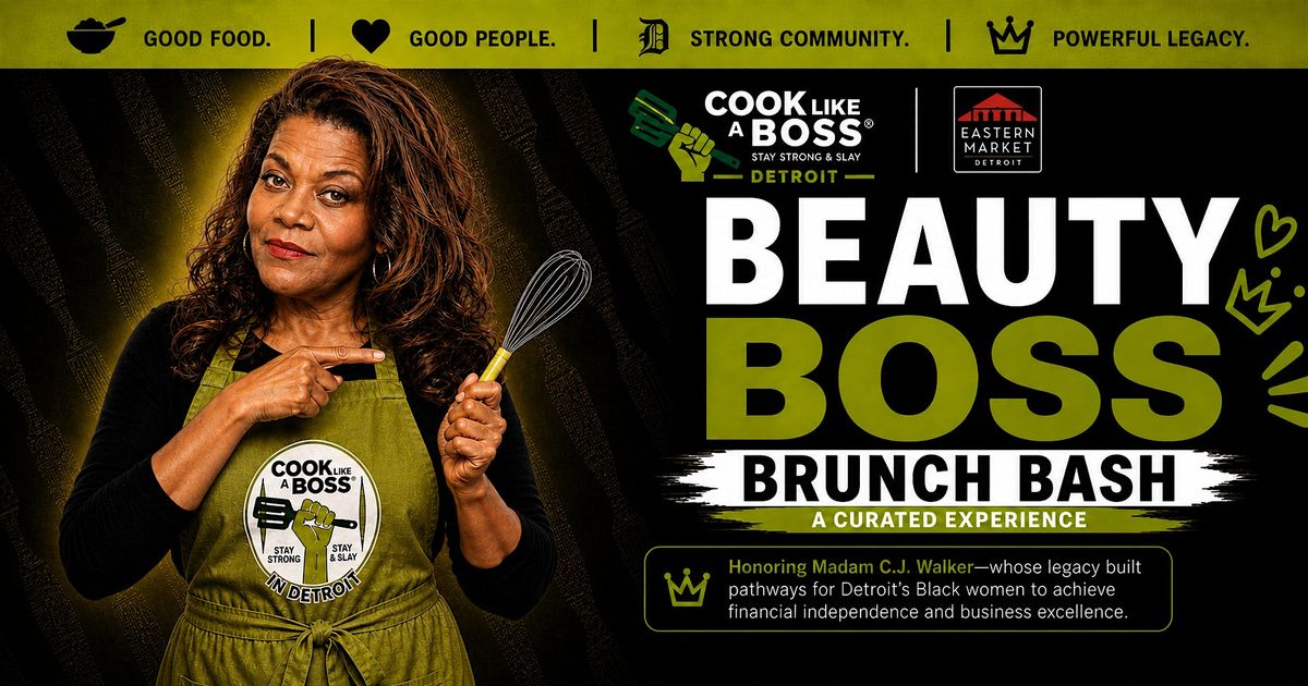 Madam C.J. Walker Brunch Experience \u2013 Beauty Boss Brunch Bash Detroit