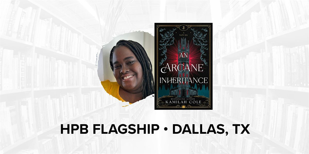 Talk and Book Signing with Bestselling Author Kamilah Cole