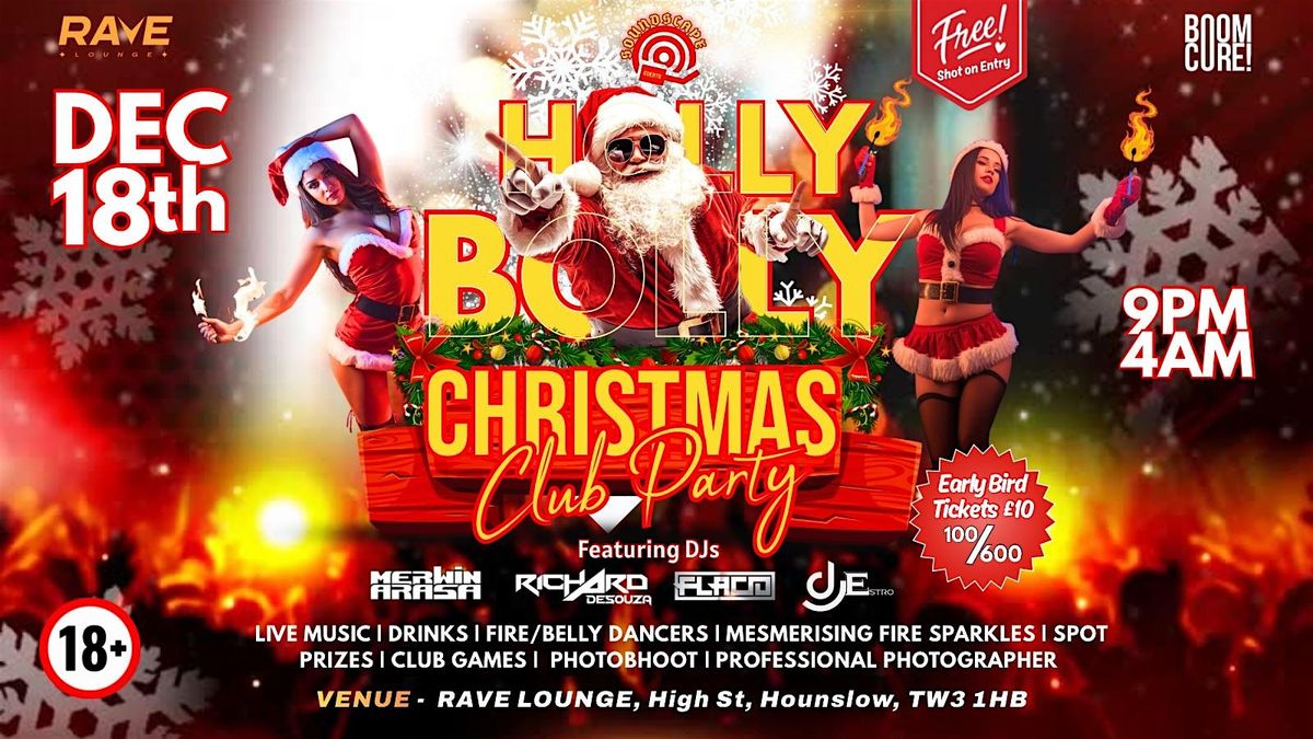Holly Bolly Christmas club party