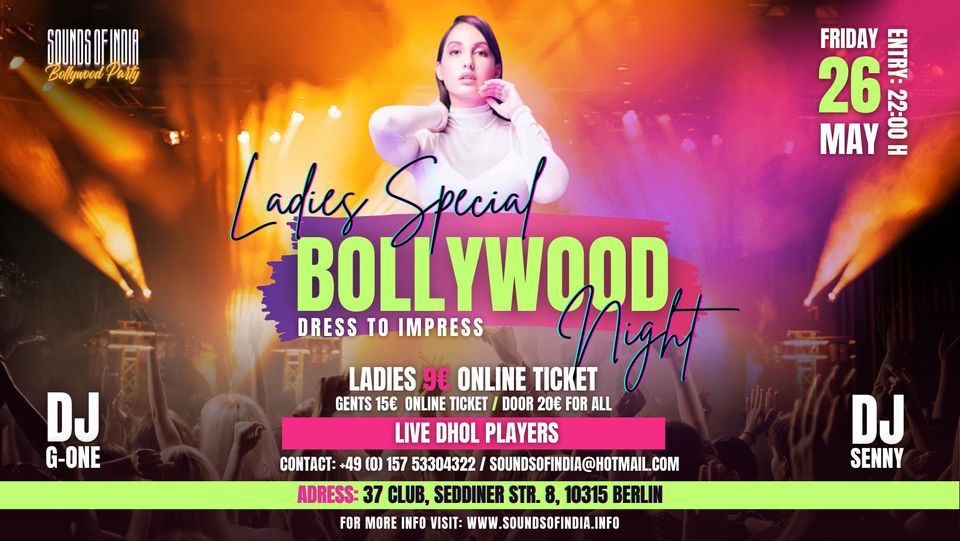 Ladies Special BOLLYWOOD NIGHT