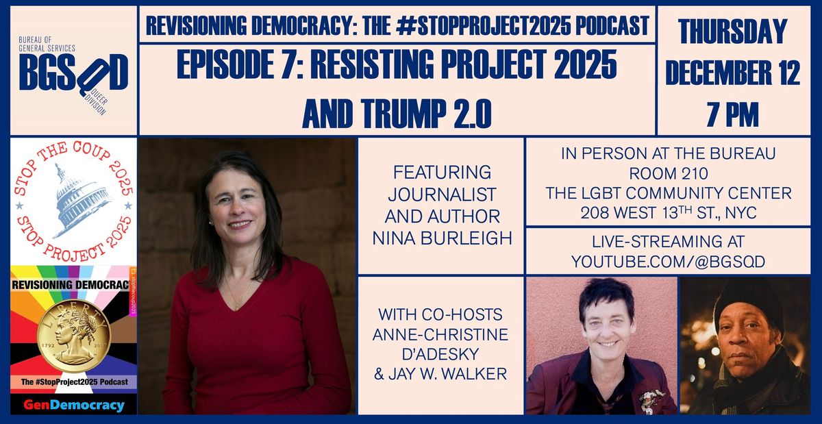 Episode 7 Revisioning Democracy Resisting Project 2025 and Trump 2.0