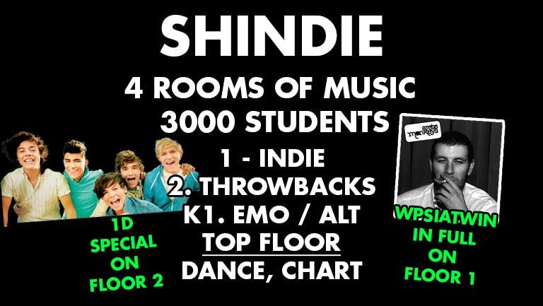 \ud83c\udf83 Shit Indie Disco - Shindie Thursday -Pre Halloween Fancy Dress Party - \ud83d\udea8 Dance, Pop Chart \/ Indie \/ Throwbacks, Cheese \/ \ud83d\udea8 CHEAP DOUBLES ALL NIGHT \ud83d\udea8