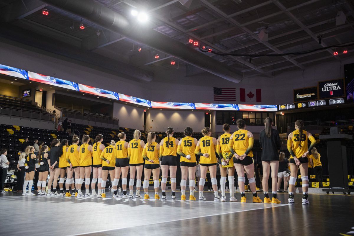 Iowa Hawkeyes at Purdue Boilermakers Womens Volleyball at Holloway Gymnasium
