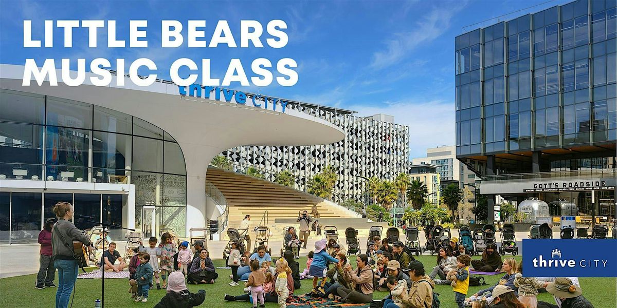 Little Bears Music Class for Babies, Toddlers and Preschoolers