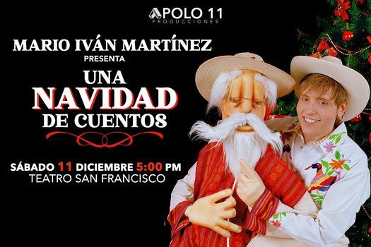 Una Navidad de Cuentos con Mario Iv\u00e1n Mart\u00ednez