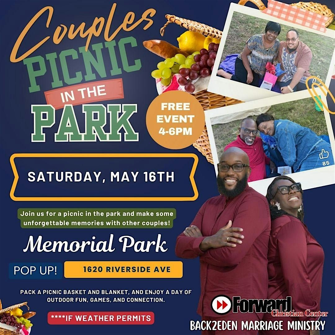 Couple's Picnic in the Park-Back2Eden Marriage Ministry Event