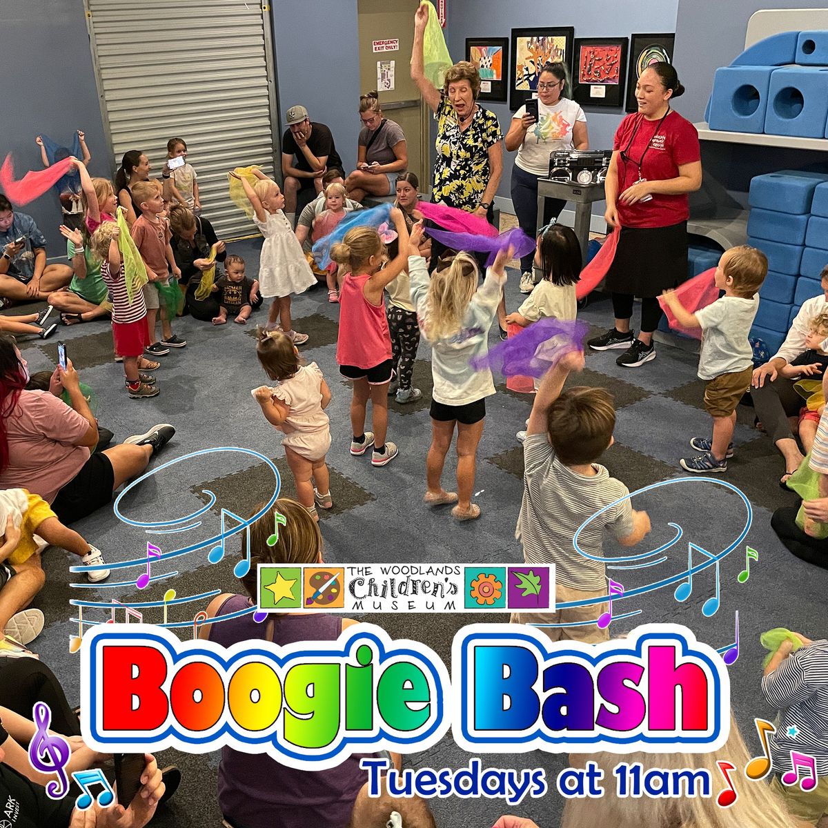 Boogie BashSummer Dance Party The Woodlands Children's Museum