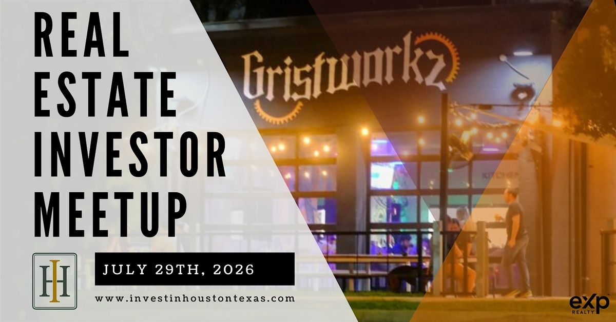July Investor Meet up at Gristworkz Brewery- Wednesday, July 29th