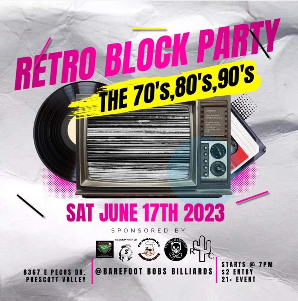 Retro Block Party The 70 S 80 S 90 S Barefoot Bob S Billiards   54cd2d36b387155ad25bbd0b2a5bb3d3cd116a759d2a6b4b96bbf34e66ac9e1e Rimg W948 H960 Gmir 