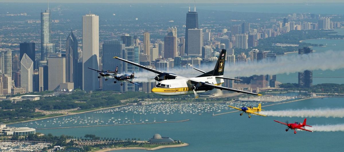 2024 Chicago Air and Water Show Lake Michigan, Chicago Lakefront