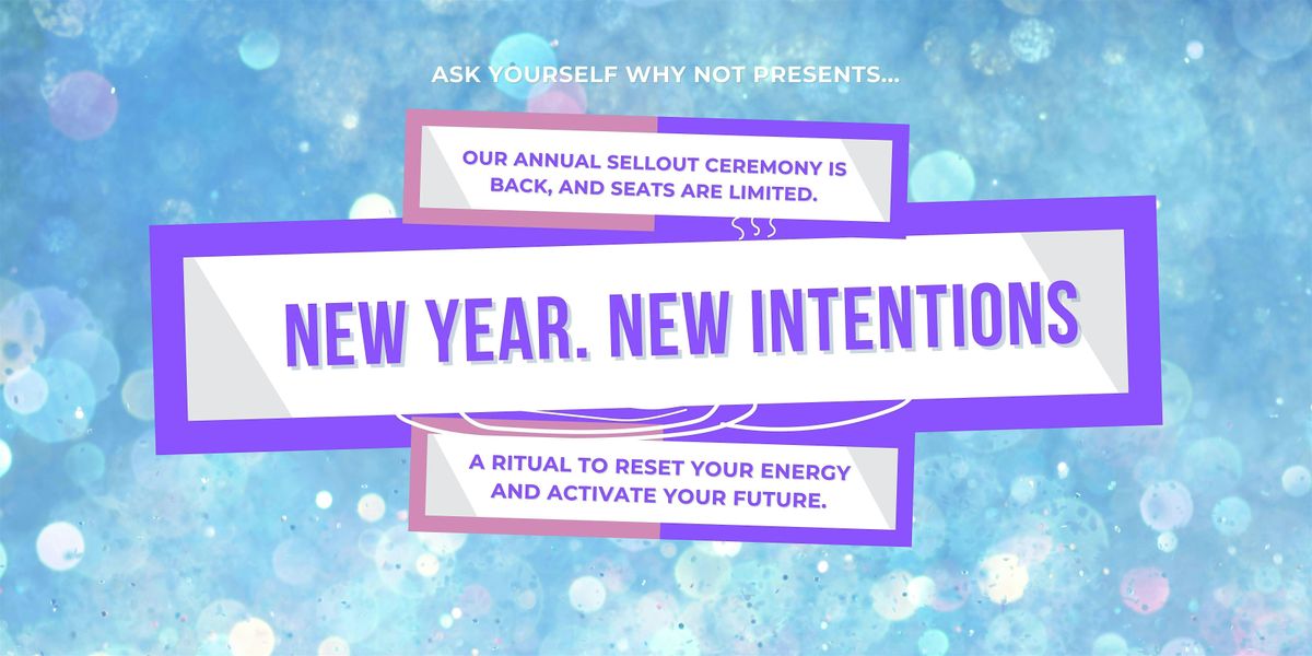 New Year, New Intention: Yoga, Meditation, Journaling,+ Burning Ritual
