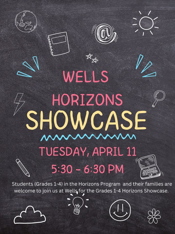 Wells Horizons Showcase (Grades 14) Wells Elementary VIPS Parent