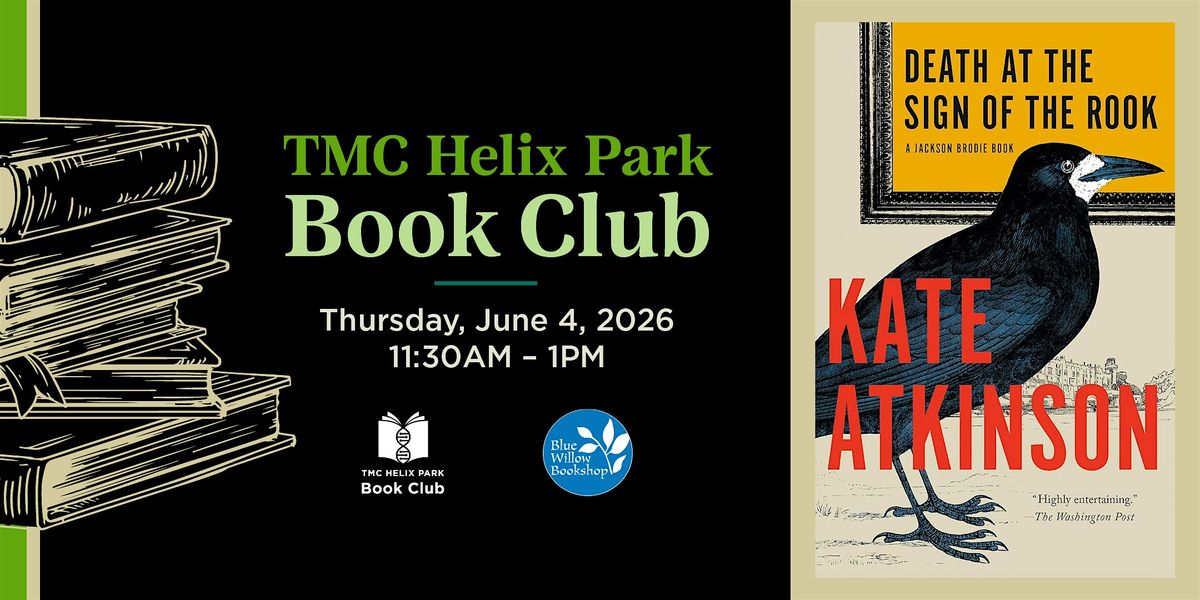 TMC Helix Park Book Club | Death at the Sign of the Rook