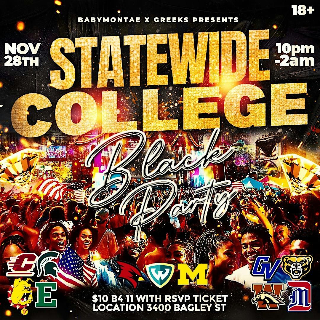 Statewide college black party