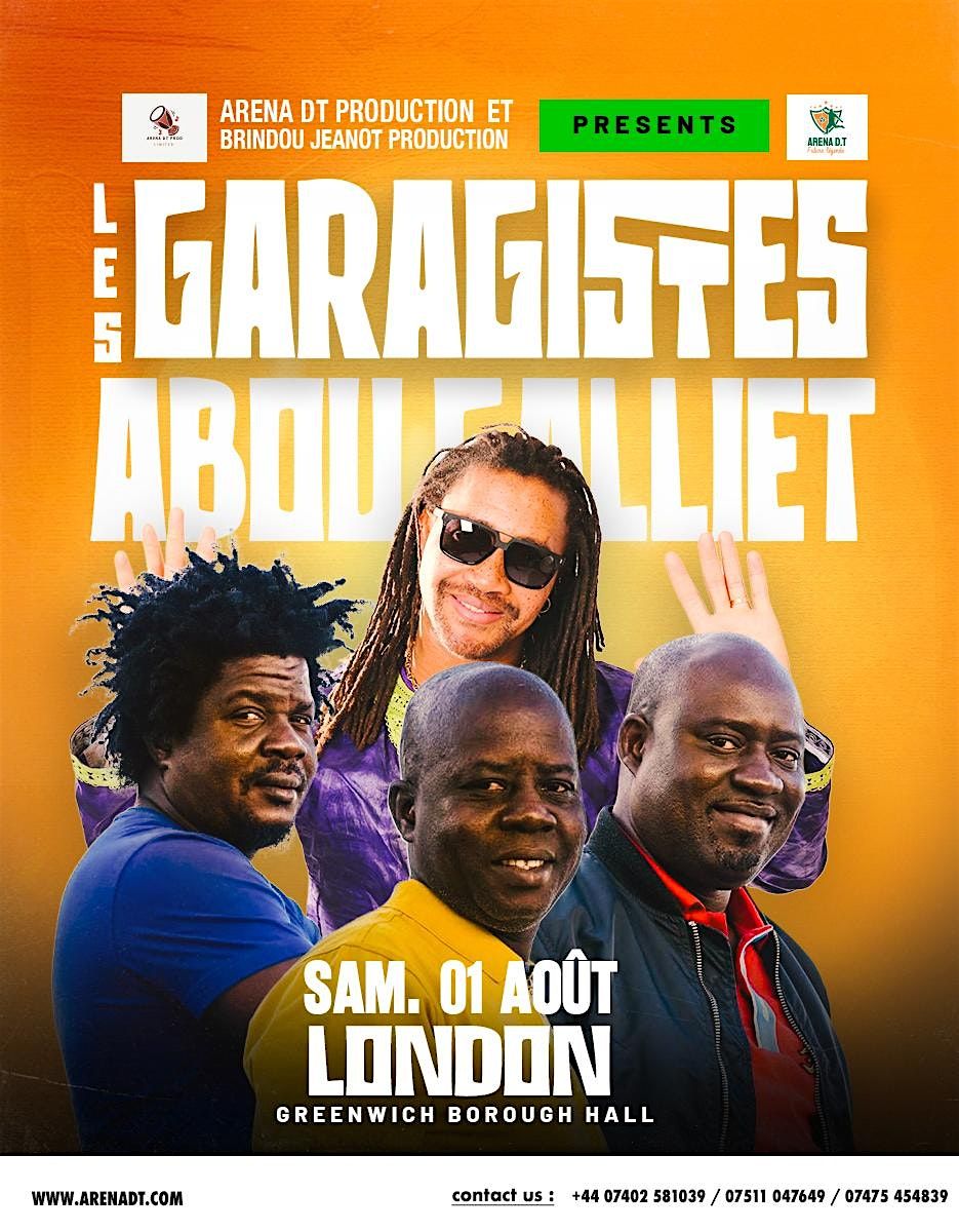ARENA DT PROD PRESENT LES GARAGISTES ET ABOU GALLIET