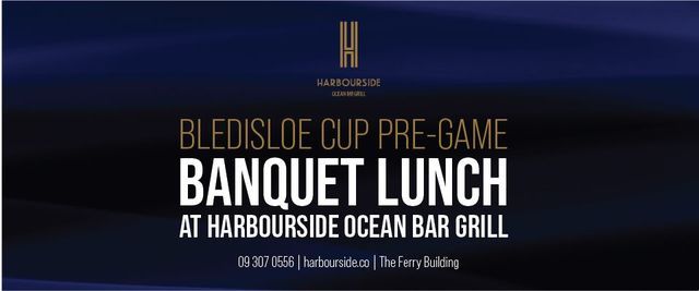 Bledisloe Cup Pre Game Banquet Lunch Harbourside Ocean Bar Grill Auckland Au August 7 2021