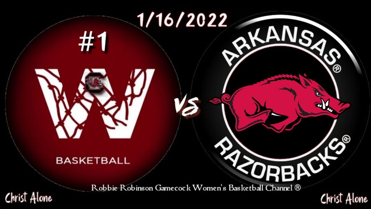 South Carolina Gamecocks Womens Basketball vs. Arkansas Lady Razorbacks ...