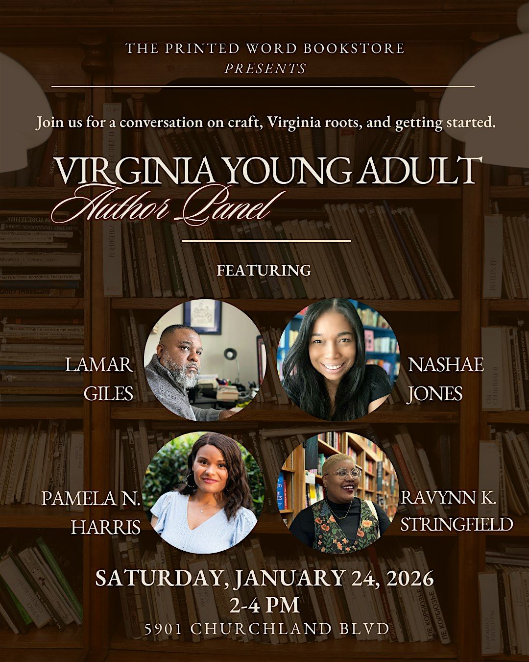 Virginia Young Adult Author Panel
