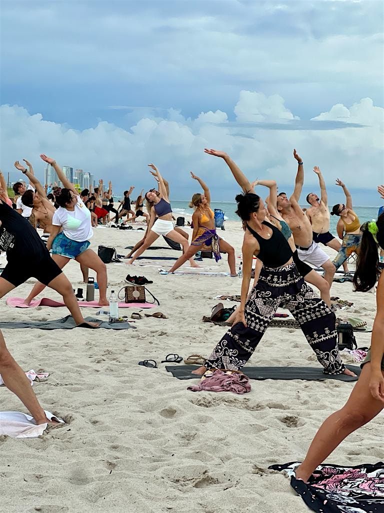 Saturday Sunset Yoga & Sound Healing @80th Lifeguard Stand  11\/22  SHARE