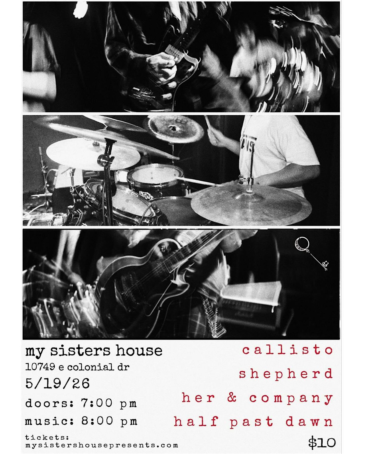 CALLISTO, SHEPHERD, HER & COMPANY, HALF PAST DAWN