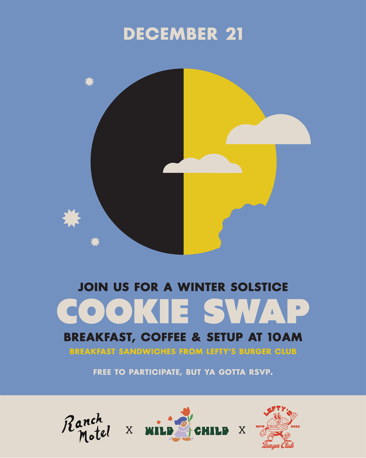 Second Annual Winter Solstice Cookie Swap + Brunch!