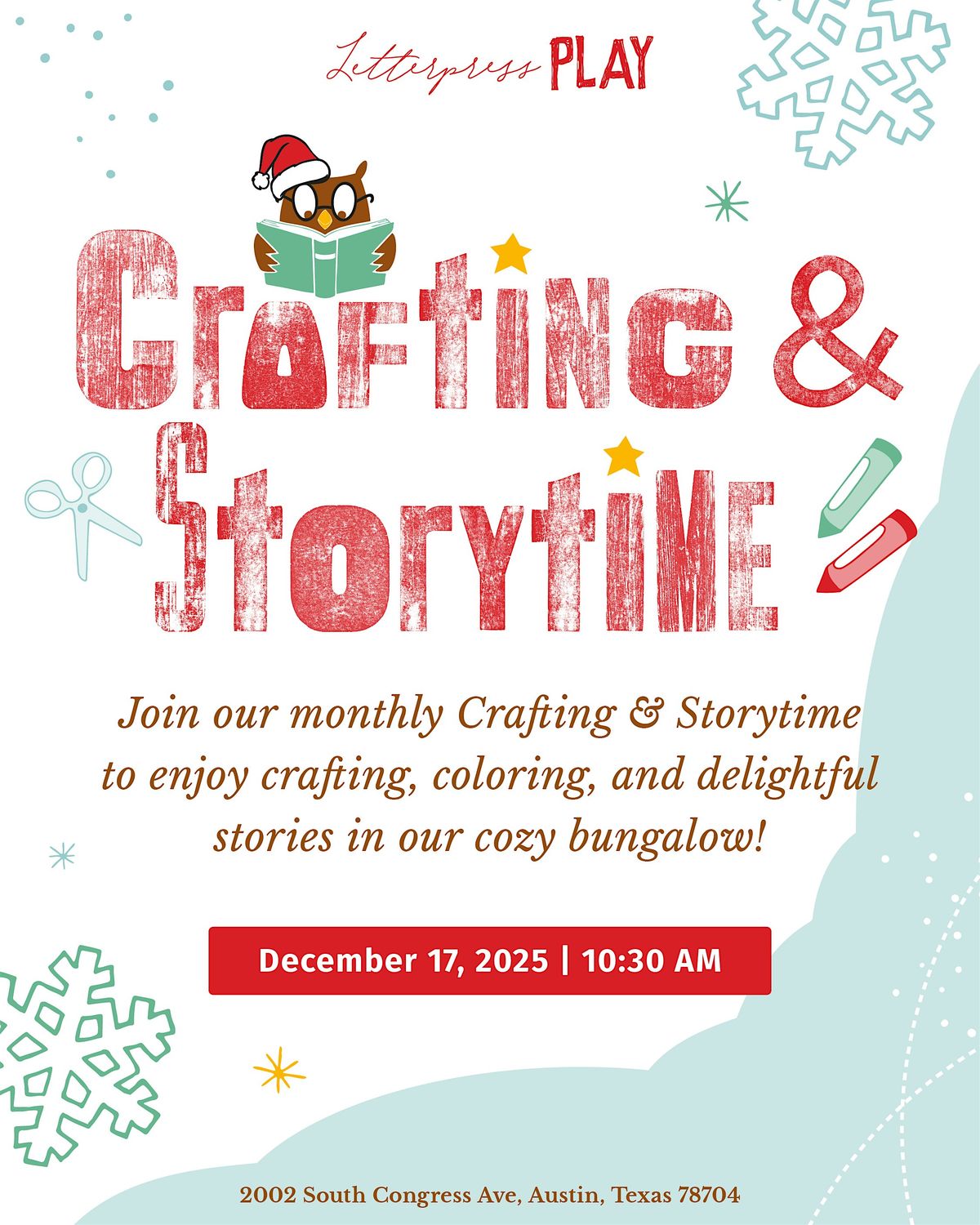 December Crafting & Storytime