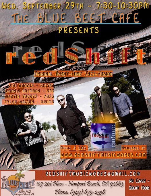 redShift @ The Blue Beet Cafe
